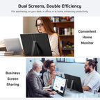 MNN 15.6" FHD 60Hz Portable Monitor USB-C HDMI IPS HDR Gaming Laptop