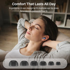 TOZO Hybrid Active Noise Cancelling in Ear Wireless Earbuds, 68H Playtime