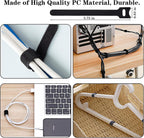 N NOROCME 192 PCS Cable Management Kit 4 Wire Organizer Sleeve