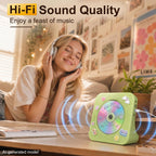 Gueray CD Player Portable Bluetooth Desktop CD Players for Home