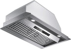 VIKIO HOME 30 Inch Range Hood Insert, 980 CFM, Dual-Intake, Gesture & Touch