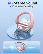 Wireless Earbuds Sports, 75Hrs Bluetooth 5.4 Headphones, Bass Hi-Fi Stereo