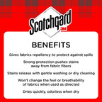 Scotchgard Fabric Water Shield, 2 Cans x 400 ml each - Water Repellent Spray for Clothing and Household Upholstery Items, Long-Lasting, Fragrance free