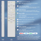 Universal Backlit Remote for LG Smart TV Remote Control Replacement