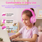 Candy Bila Wired Kids Headphones for School, Over-Ear for Boys Girls