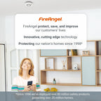 FireAngel FA3820 Portable Carbon Monoxide Detector/Alarm, 10 Year Battery