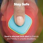 Life360 Tile - Bluetooth Tracker, Keys Finder and Item Locator for Keys, Bags and More. Phone Finder. Both iOS and Android Compatible. 1-Pack (Black)