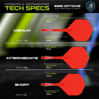 WINMAU | Fusion Integrated Dart Flights & Dart Stems | No.2
