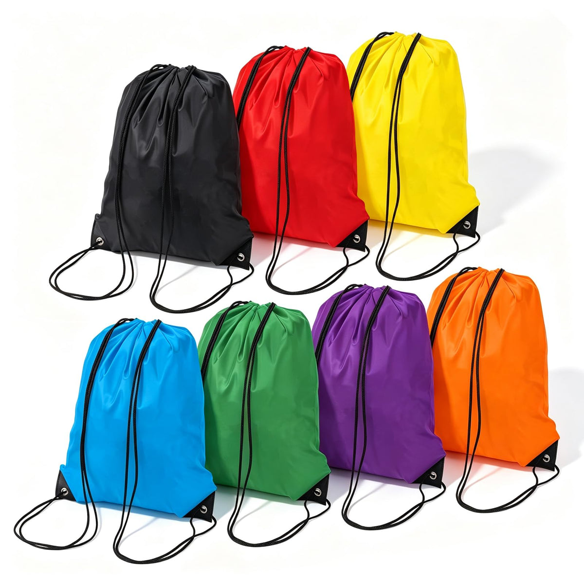 Drawstring Bags for Kids Adults - Swim Gym Sports School Travel Bag