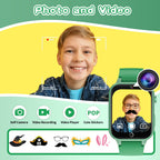 Kids Smart Watches Girls Age 5-12, 26 Games High-Resolution Touchscreen Kids Watch with Video Camera Music Player Pedometer Flashlight 12/24 hr Educational Toys Birthday Gifts for Girls Ages 6 7 8