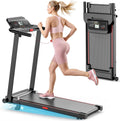 Treadmill for Home Foldable Walking Pad - Running Machine with Incline stable