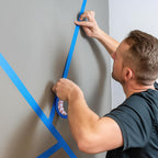 5 Rolls Painters Tape Blue, 36mm x 50m, UV & Heat Resistant