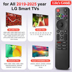 Universal Replacement for LG Smart TV Remote