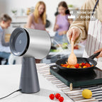 AIRTHEREAL Portable Range Hood with Rechargeable Battery, 3-Speed Suction