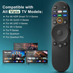 Universal Remote Control for Vizio Smart TV XRT270 XRT260 XRT140 XRT136 FHD 4K QLED UHD Smartcast Quantum Pro D/E/PX/P/M/V Series TV Remotes Replacement