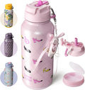 BOTTLE BOTTLE Stainless Steel Bottle with Straw and Pill Box
