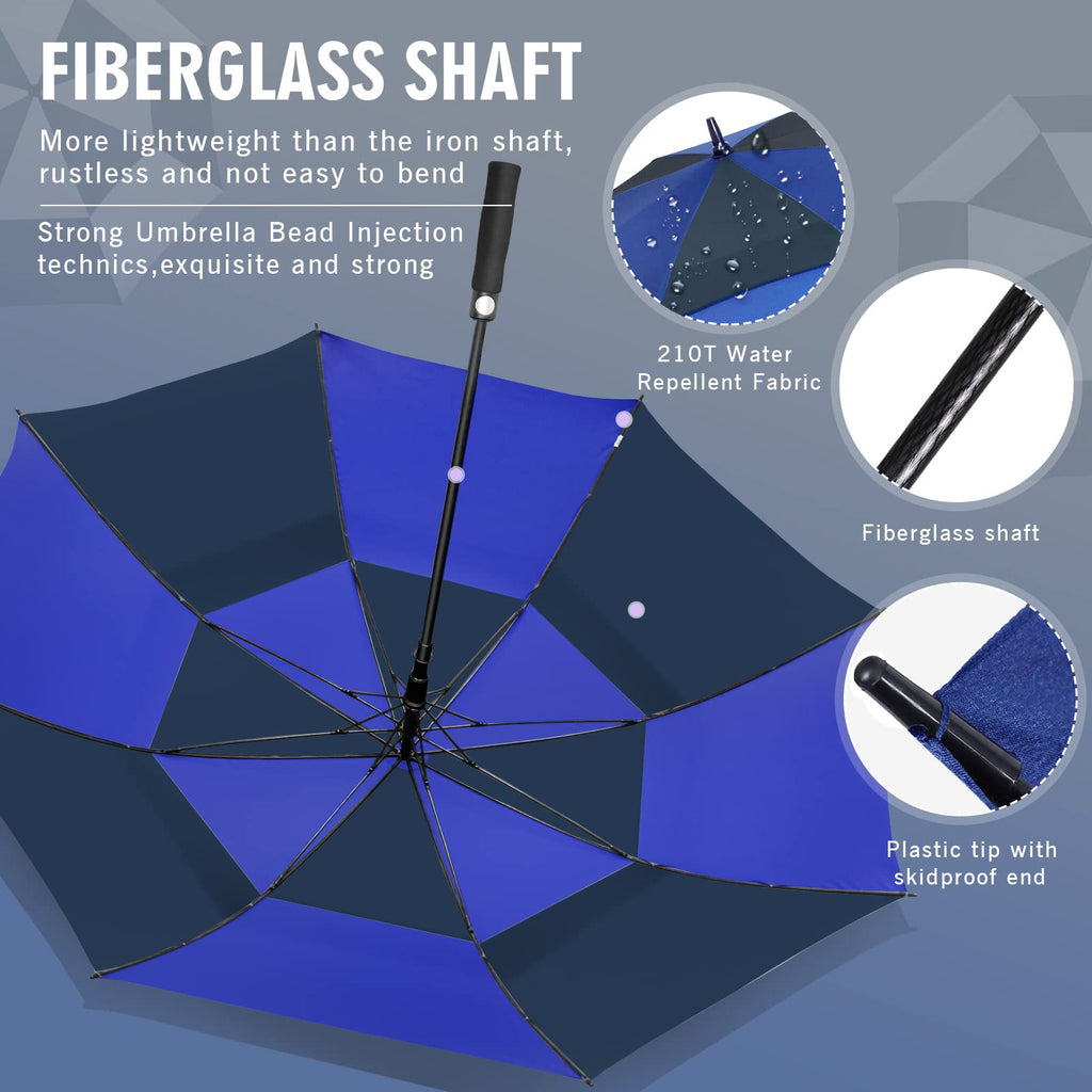 ZOMAKE Golf Umbrella Windproof and Rainproof Large