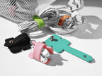 Portable Electronic Device Cover Cord Organizer for Earphones, Yellow