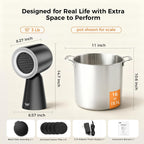 Portable Range Hood with LED Light, 3-Speed Exhaust kitchen Fan