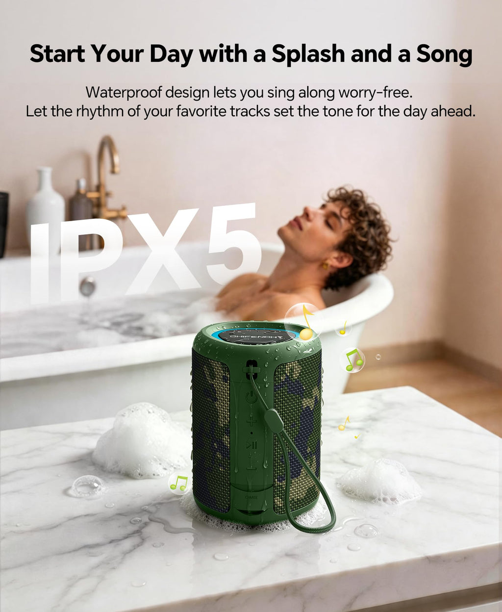 Portable Bluetooth Speaker Gift Ideas: Outdoor Travel Essentials Waterproof