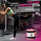 Slim Panda Ankle Straps for Cable Machines, Cable Kickback Ankle Cuffs