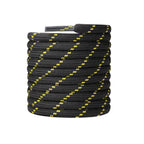 CCSOFTIME Round Work Boot Laces - Heavy Duty, Thick Replacement Laces for Men, Women, Adults - Walking, Hiking, Steel Toe, Safety, Hunting Boots