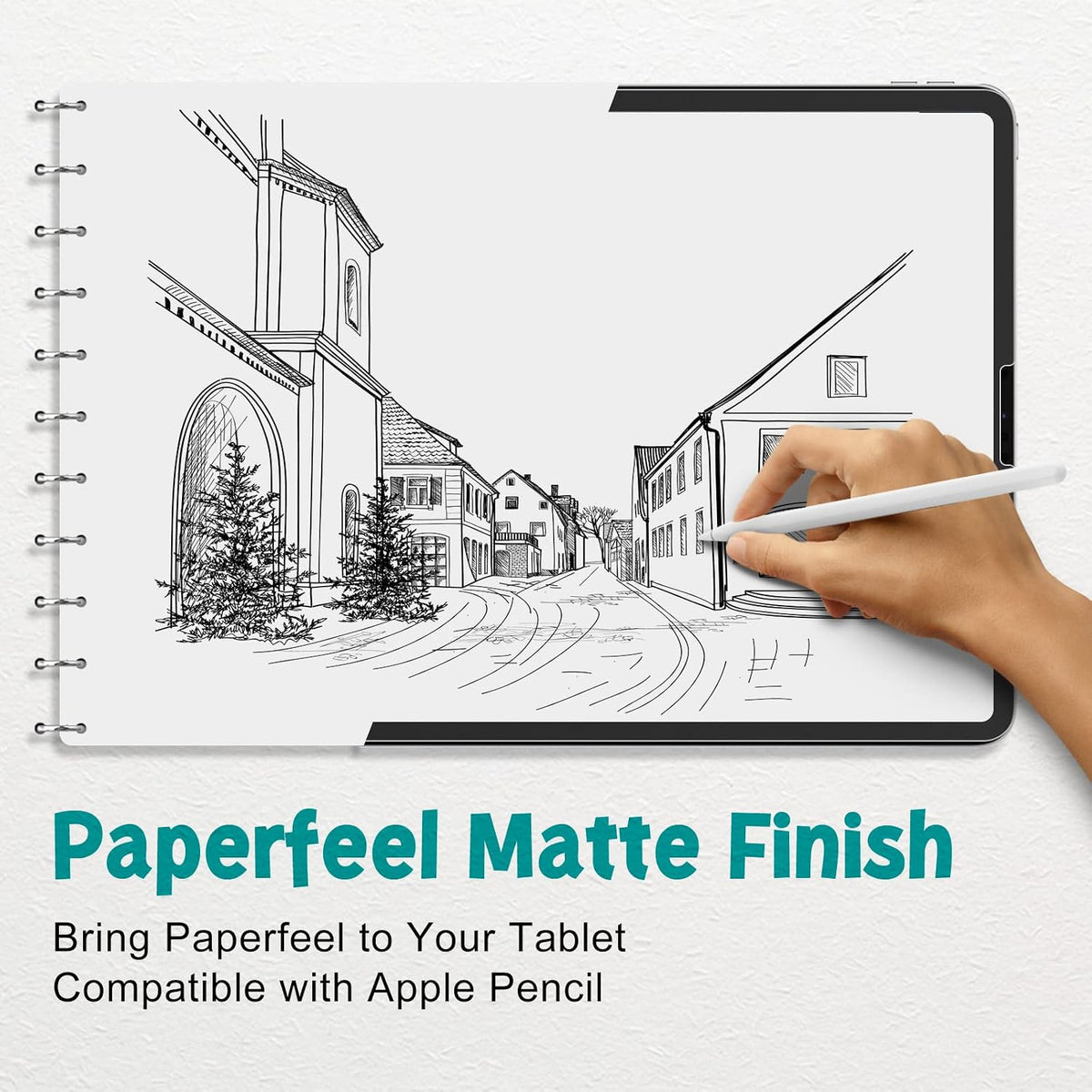 PAPERFEEL 2 Pack Screen Protector for iPad A16 11th 10th Gen 2025 2022