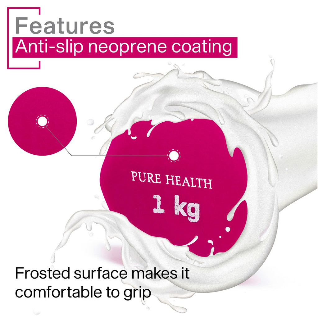 Neoprene Dumbbell Hand Weights Pair Home Exercise for Women Men Arm Pilates Dumbbells in 1kg 1.5kg 2kg 3kg 4kg 5kg 8kg 10kg Set