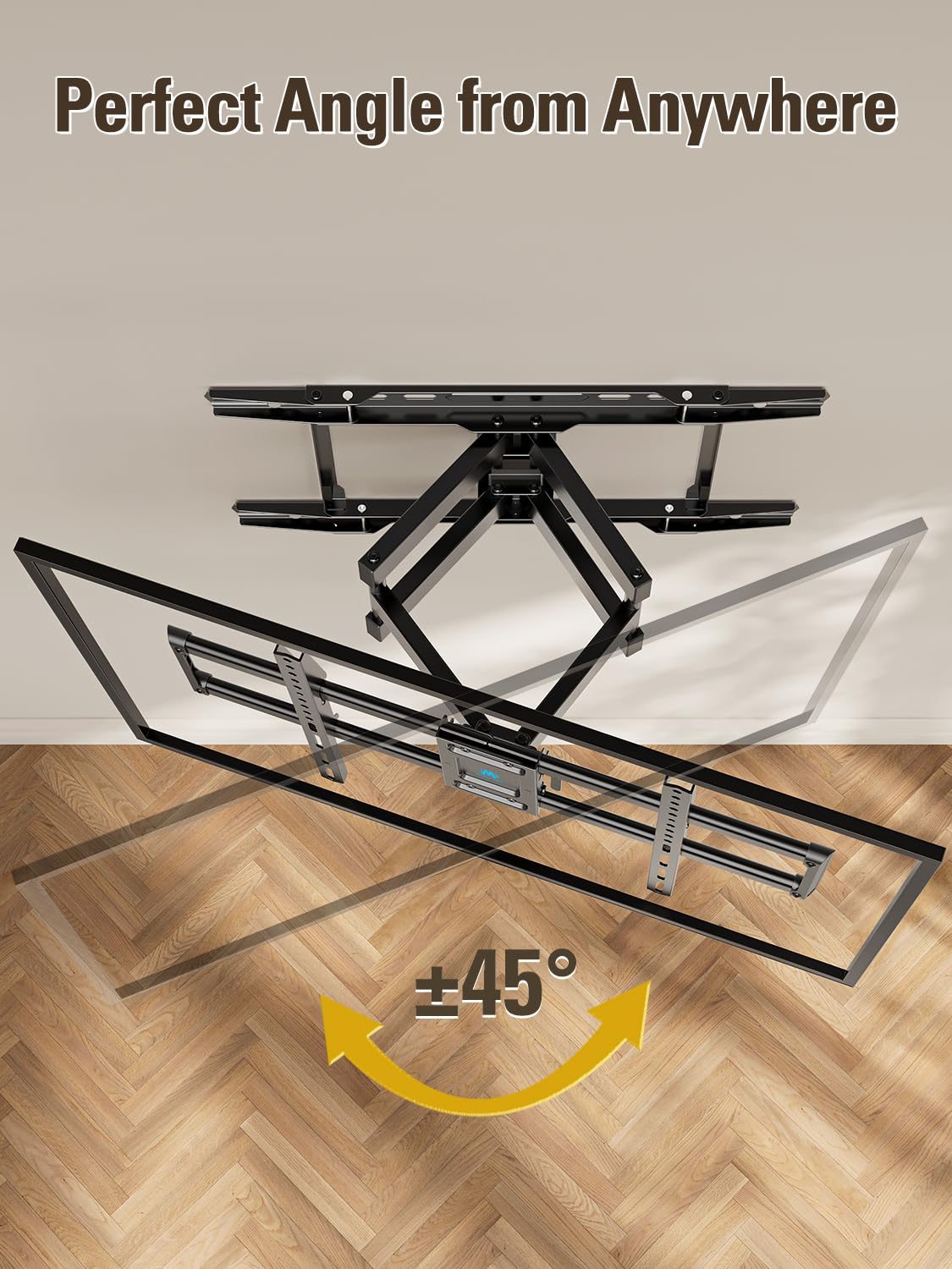 Mounting Dream Full Motion TV Wall Mount for 32-70 Inch TVs up to 110lbs