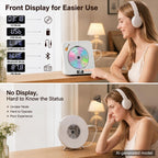 Gueray CD Player Portable Bluetooth Desktop CD Players for Home