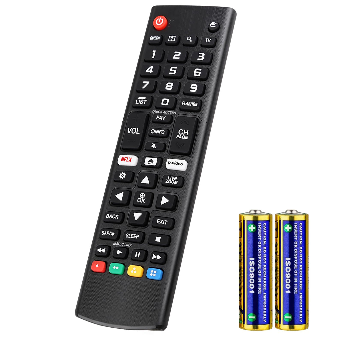 Universal Backlit Remote for LG Smart TV Remote Control Replacement