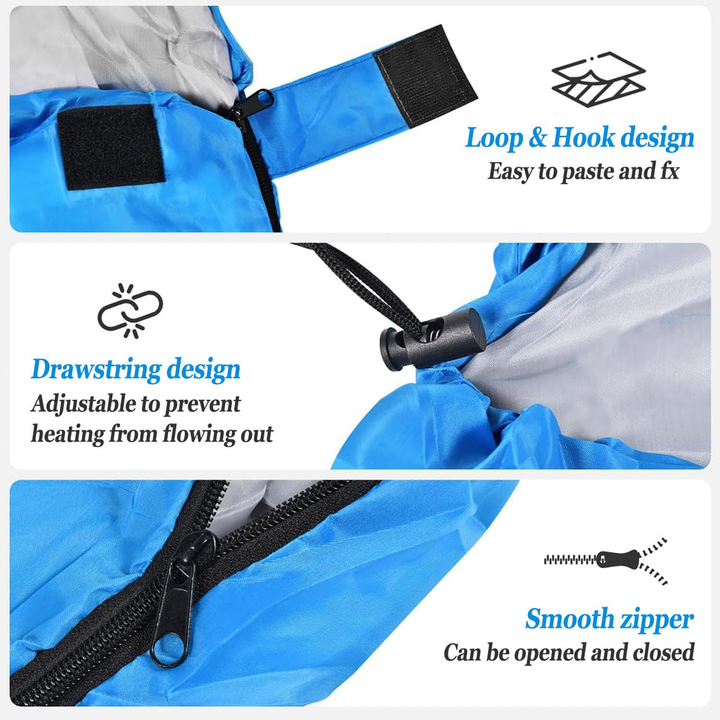 Sleeping Bag for Camping,Sleeping Bags for Adults Backpacking Waterproof,3 Seasons Adult Blanket,Small Packed Ultralight Carry Bag, Soft,Thick and Warm,for Outdoor Camping,Travel,Hiking