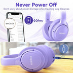 BERIBES Bluetooth Headphones Over Ear Wireless HiFi Stereo Headsets 65H 6EQ