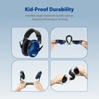 Dr.meter Ear Defenders Children SNR 27.4dB for Autism, Sensory Needs