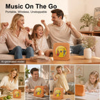 Gueray CD Player Portable Bluetooth Desktop CD Players for Home