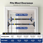 Sportneer Pull Up Bar Doorway Chin Up Bar No Screws