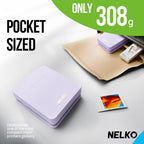 Nelko PP01 Photo Printer, 2x3 Portable Photo Printer, Mini Printer, Purple