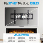 USX STAR Tilting TV Wall Mount Bracket for 32 42 43 50 55 60 Inch TVs