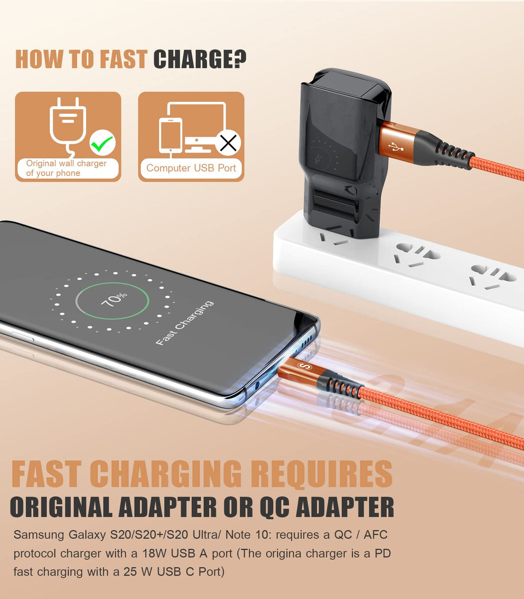 2-Pack 1M USB C Cable 3.1A Fast Car Charger Cable Compatible for iPhone 17 air 16 15 Plus Pro Max, Samsung Flip/Fold 7 6 5 4 3 S26 S25 S24 S10 S20 S21 S22 S23 A16/15/14/13/12 A35/A34 A56/55/54, Pixel