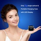 Wireless Earbuds, Bluetooth 5.4 Ear Buds, LED Power Display, 6D Bass Stereo