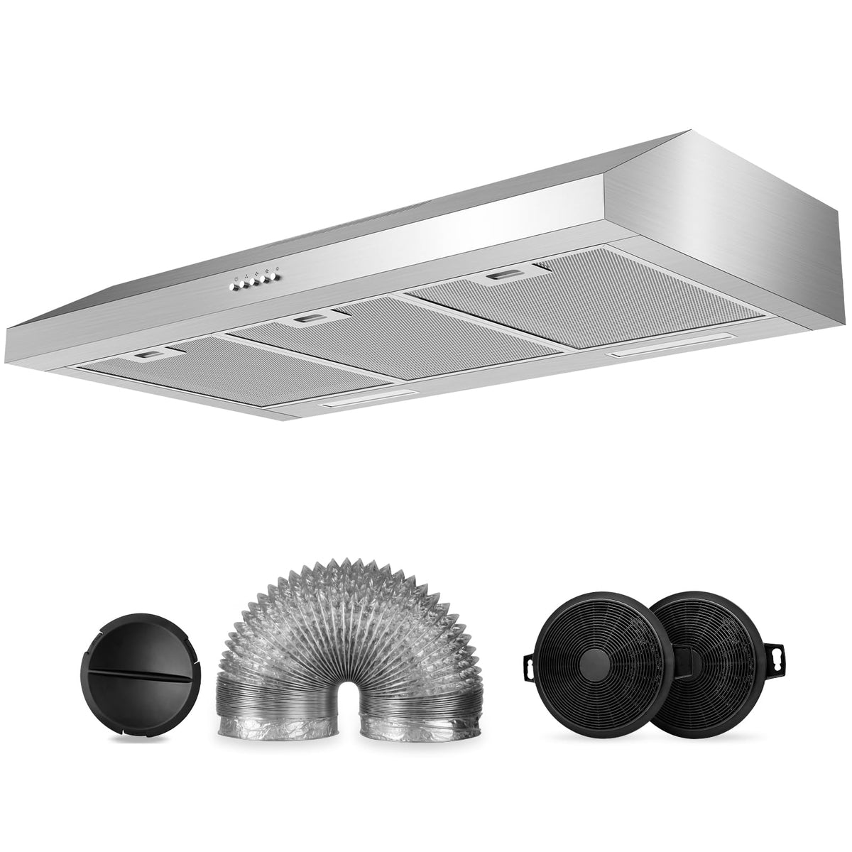 30 Inch Under Cabinet Range Hood, High Suction Hood Vents for Kitchen