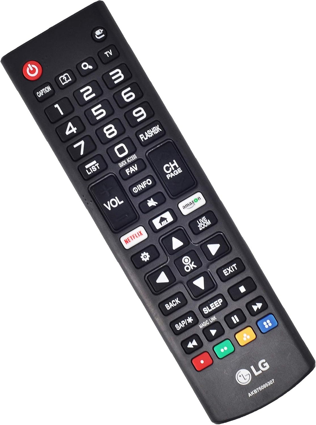 Original LG AKB75095307 Smart TV Remote Control for ALL LG LCD, LED, OLED Smart TVs (Batteries NOT Included)