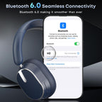 Hybrid Active Noise Cancelling Bluetooth Headphones Wireless Headphones