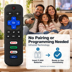 Replacement for Samsung TV Remote, for All 2019-2026 Samsung Remote Control for Smart TV with Voice Control. 2-Year Full Warranty.