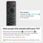 Universal for Samsung-TV-Remote-Control Replacement,Compatible with All Samsung Smart Frame Curved QLED TVs