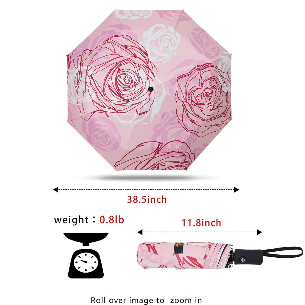 SY COMPACT Travel Umbrella Windproof Automatic Unbreakable UV Protection