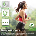 Aptkdoe Wireless Earbuds 75H Bluetooth 5.4 Sport Headphones with Earhooks