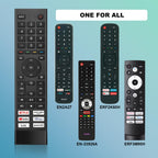 2-Pack Replacement Remote for Roku TV, Compatible with TCL, Onn, Hisense, Sharp, Philips, RCA, Insignia and Other Roku TVs, No Setup Required