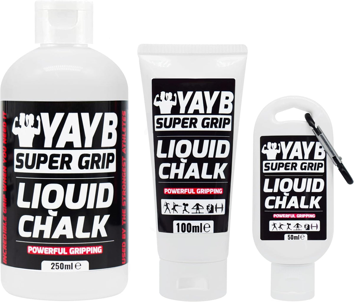 YAYB LIQUID CHALK | Powerful Grip Formula | Sweat-Free Hands | Sports Chalk | Weight Lifting | Rock Climbing | Power Lifting | Weight lifting | Bodybuilding