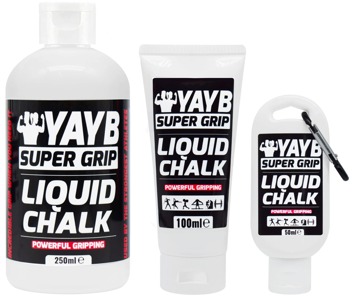 YAYB LIQUID CHALK | Powerful Grip Formula | Sweat-Free Hands | Sports Chalk | Weight Lifting | Rock Climbing | Power Lifting | Weight lifting | Bodybuilding